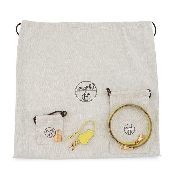 エルメス ハンドバッグ ケリー28 外縫い ライム/ゴールド金具 エプソン D刻印 2wayショルダー