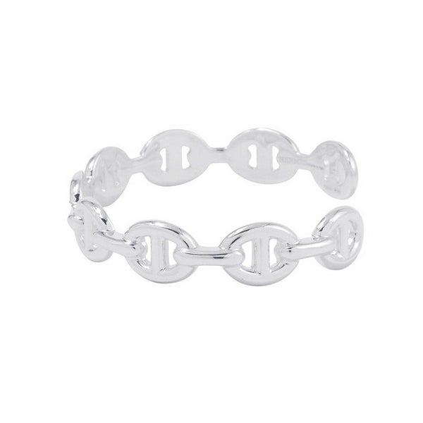 エルメス ブレスレット シェーヌダンクル アンシェネ バングル SV925シルバー サイズST HERMES バングル