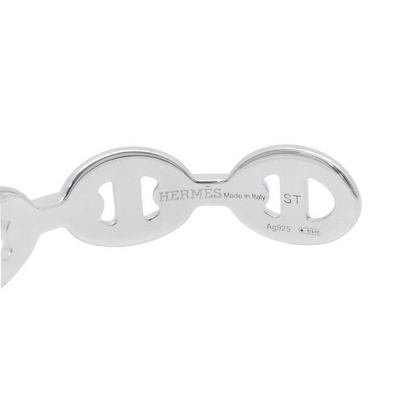 エルメス ブレスレット シェーヌダンクル アンシェネ バングル SV925シルバー サイズST HERMES バングル