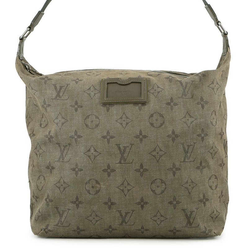 ルイヴィトン ショルダーバッグ モノグラム・アンプレッション デニム ブザスGM M40475 LOUIS VUITTON