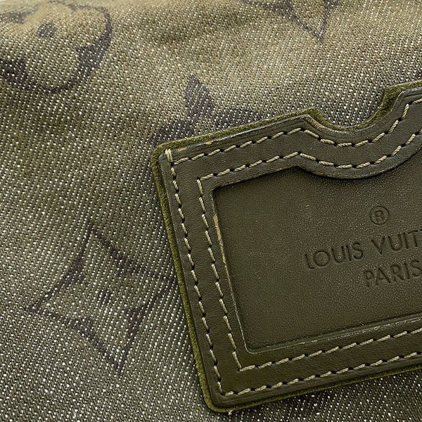 ルイヴィトン ショルダーバッグ モノグラム・アンプレッション デニム ブザスGM M40475 LOUIS VUITTON