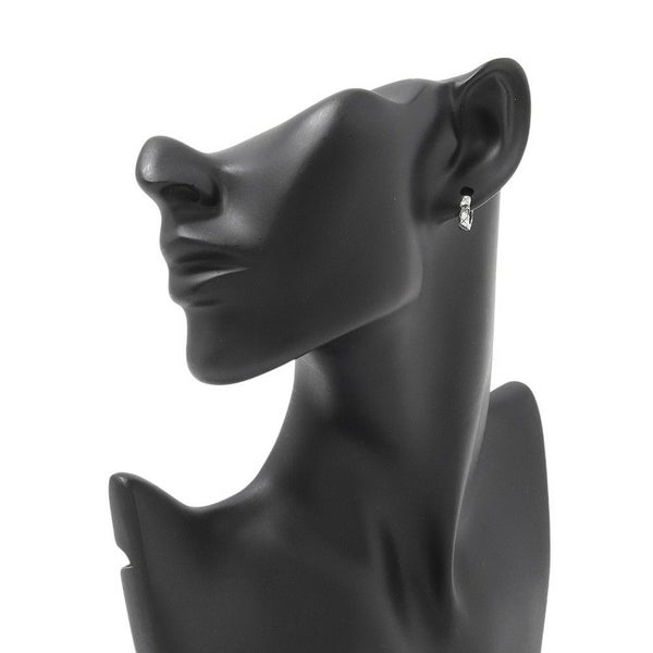 シャネル ピアス ココ クラッシュ コレクション シングル ミニフープ K18WGホワイトゴールド J12687 CHANEL ジュエリー