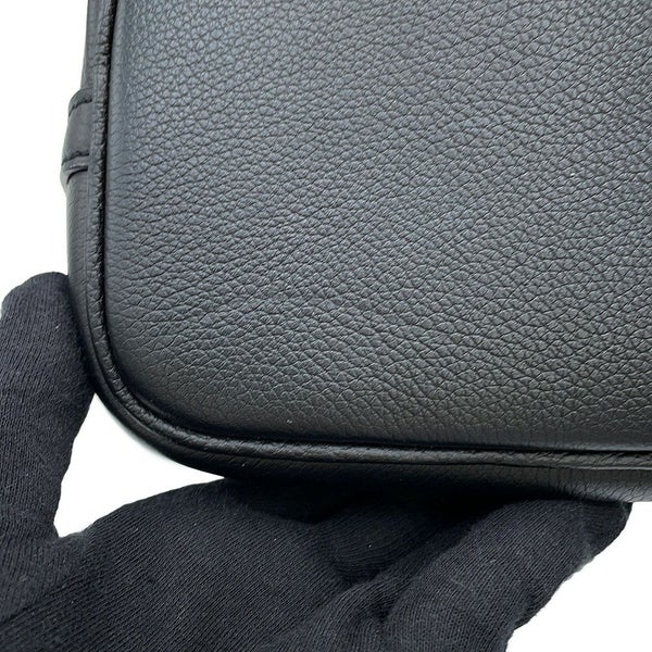 ルイヴィトン ショルダーバッグ グレインカーフレザー ロック & ウォーク M24006 LOUIS VUITTON 2way 黒 ブラック