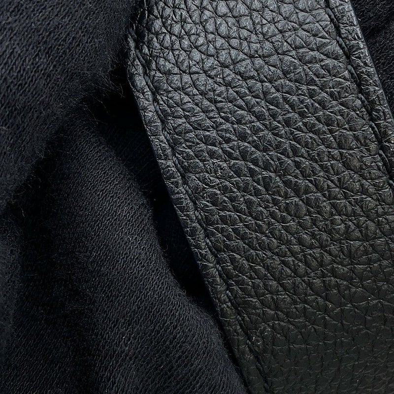 ルイヴィトン ショルダーバッグ グレインカーフレザー ロック & ウォーク M24006 LOUIS VUITTON 2way 黒 ブラック