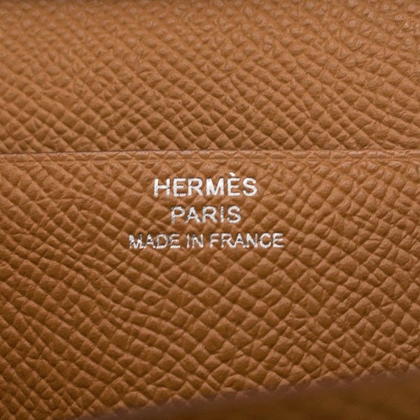 エルメス 長財布 ベアンスフレ ゴールド/シルバー金具 エプソン W刻印 HERMES 財布