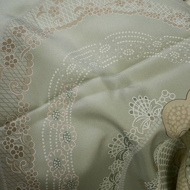 エルメス スカーフ カレ90 Doigts de Fee 妖精の指 シルク HERMES シルクスカーフ