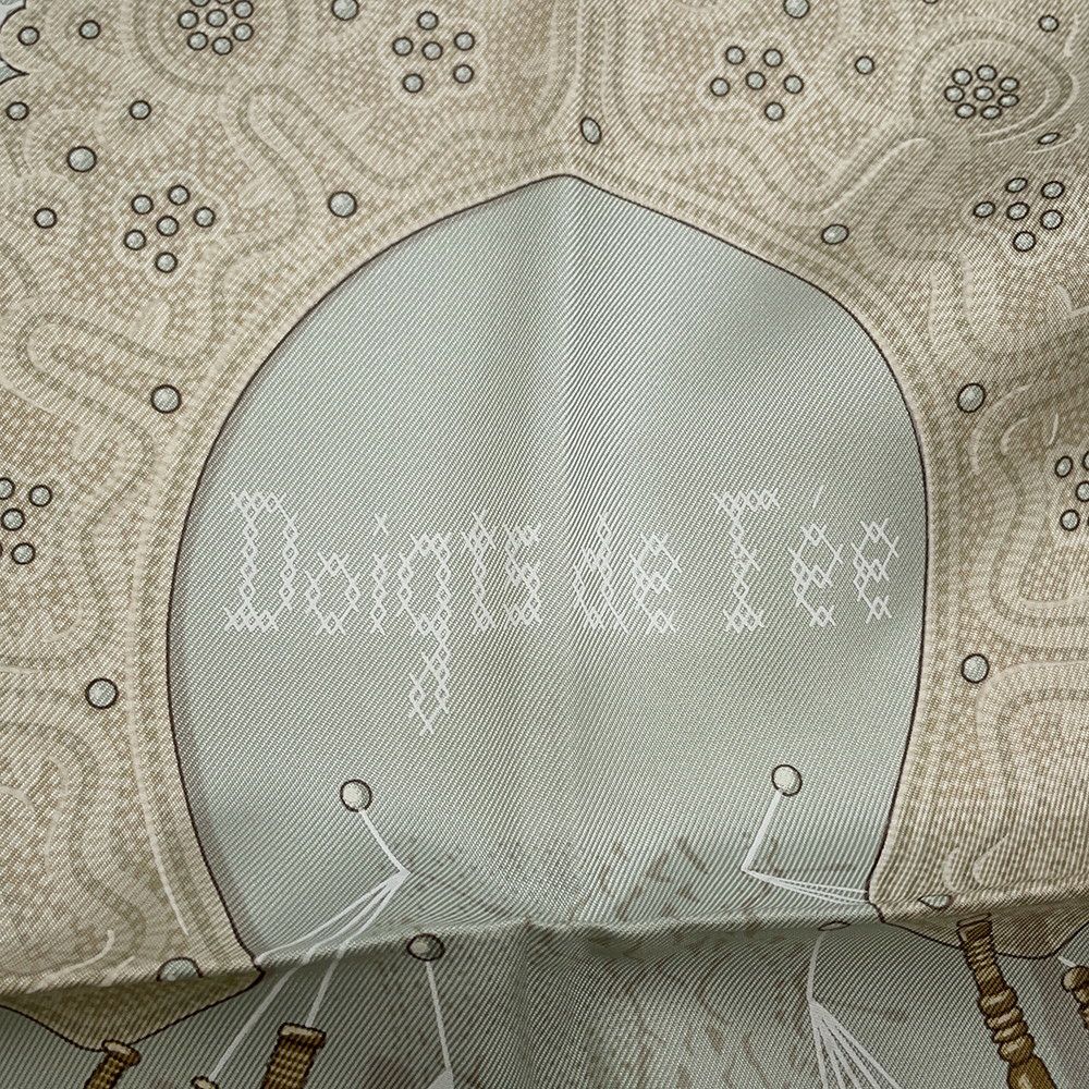 エルメス スカーフ カレ90 Doigts de Fee 妖精の指 シルク HERMES