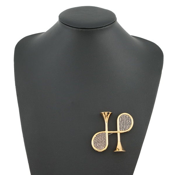 エルメス ブローチ コルH リザード HERMES アクセサリー