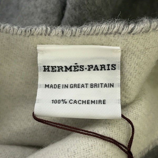 エルメス マフラー ダブルフェイス ロゴ カシミヤ HERMES ストール