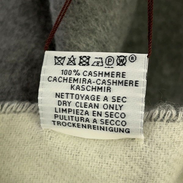 エルメス マフラー ダブルフェイス ロゴ カシミヤ HERMES ストール