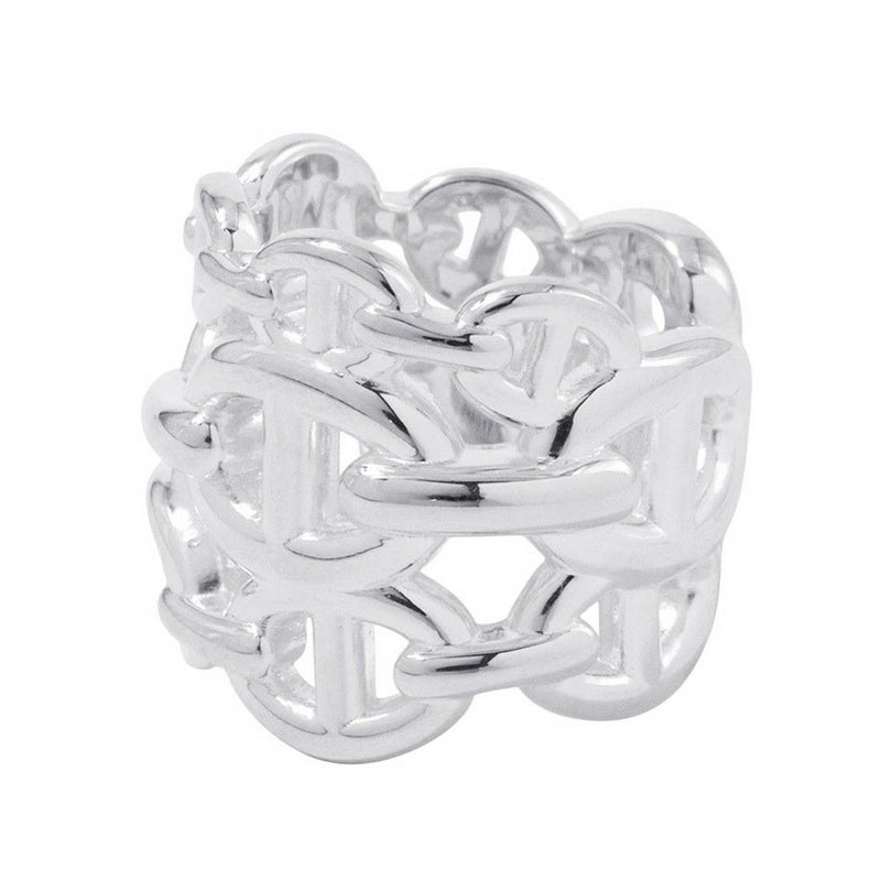 エルメス リング シェーヌダンクル アンシェネGM Enchainee SV925シルバー リングサイズ48 HERMES 指輪