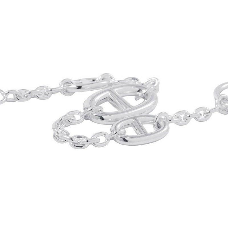 エルメス ブレスレット シェーヌダンクル ファランドール SV925シルバー サイズSH HERMES ジュエリー