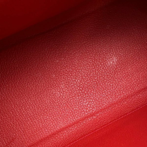 エルメス ハンドバッグ ケリー25 内縫い ルージュガランス/シルバー金具 トゴ □Q刻印 2wayショルダー