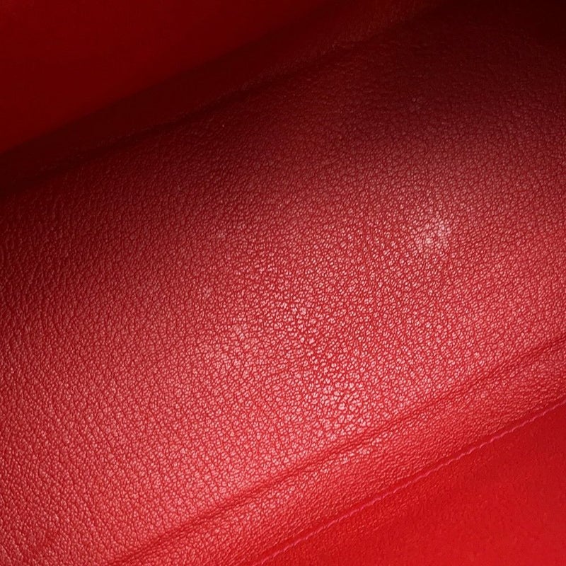 エルメス ハンドバッグ ケリー25 内縫い ルージュガランス/シルバー金具 トゴ □Q刻印 2wayショルダー