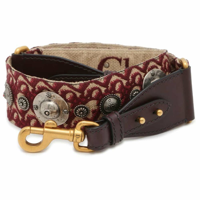 クリスチャン・ディオール ショルダーストラップ オブリーク メダリオン Christian Dior ストラップ