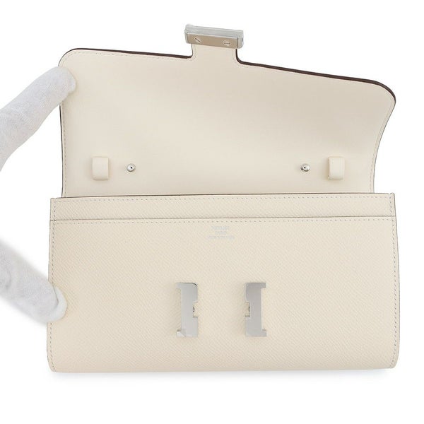 エルメス 長財布 コンスタンス トゥーゴー ロング ナタ/シルバー金具 エプソン W刻印