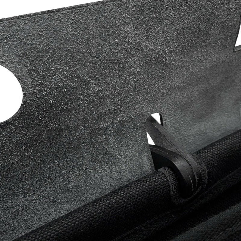 エルメス エールバッグジップPM ブラック/ゴールド金具 トワルミリタリー/ヴァッシュハンター U刻印  黒