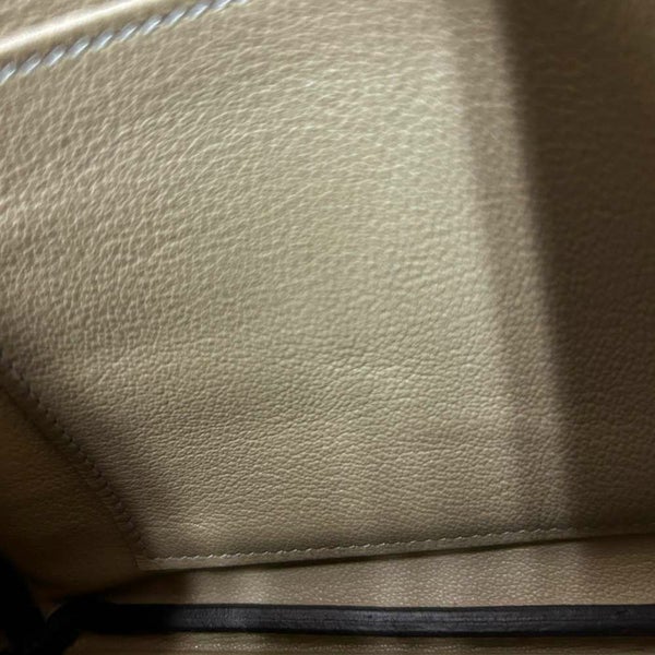 エルメス バーキン25 トリコロール トレンチ/クレ/エトゥープ/シルバー金具 エプソン K刻印 HERMES Birkin ハンドバッグ