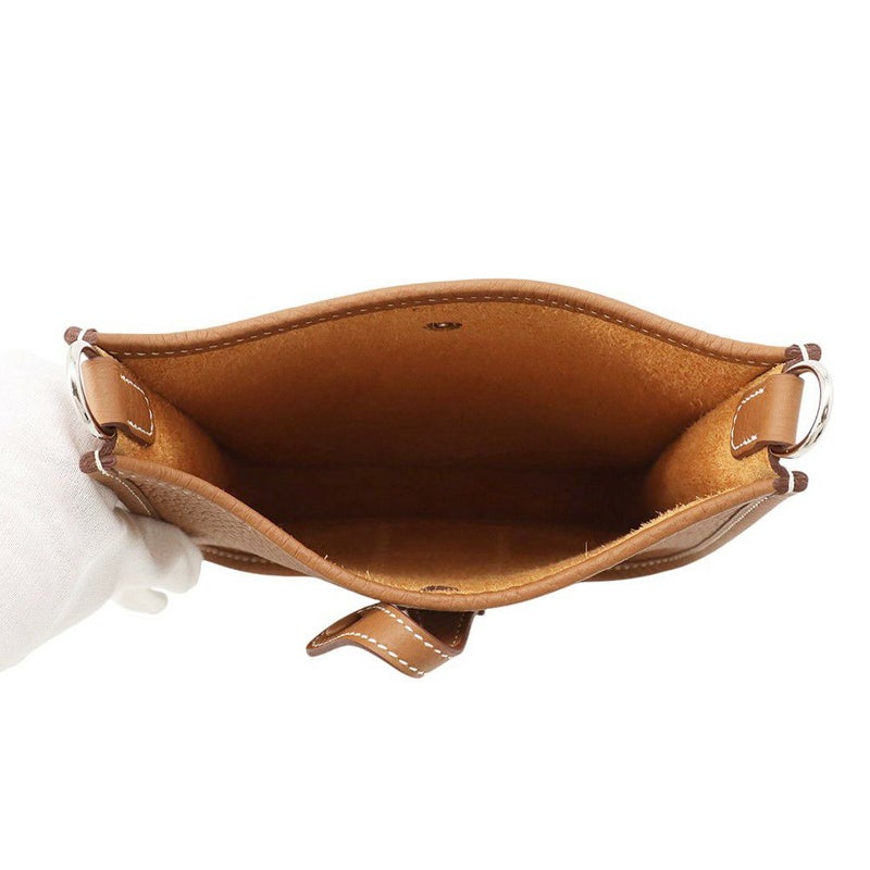 エルメス エブリンTPM 111cm アマゾン ゴールド/シルバー金具 トリヨンクレマンス K刻印