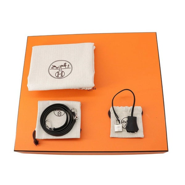 エルメス ハンドバッグ ケリー35 内縫い ブラック/シルバー金具 トゴ K刻印 2wayショルダー 黒