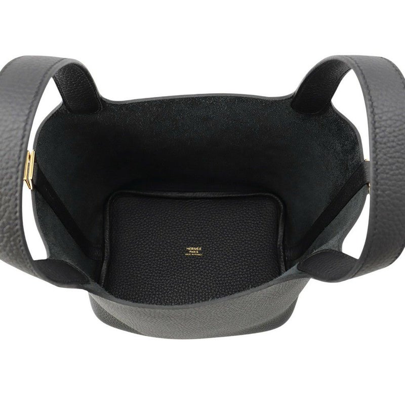 エルメス ハンドバッグ ピコタンロックPM ブラック/ゴールド金具 トリヨンクレマンス K刻印