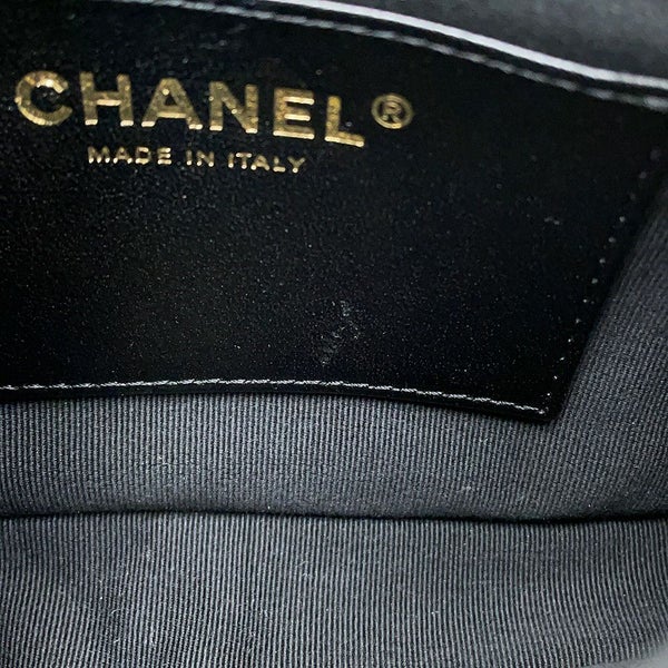 シャネル チェーンショルダーバッグ マトラッセ ココマーク スモール ラムスキン AS3214 CHANEL ワンショルダー 黒