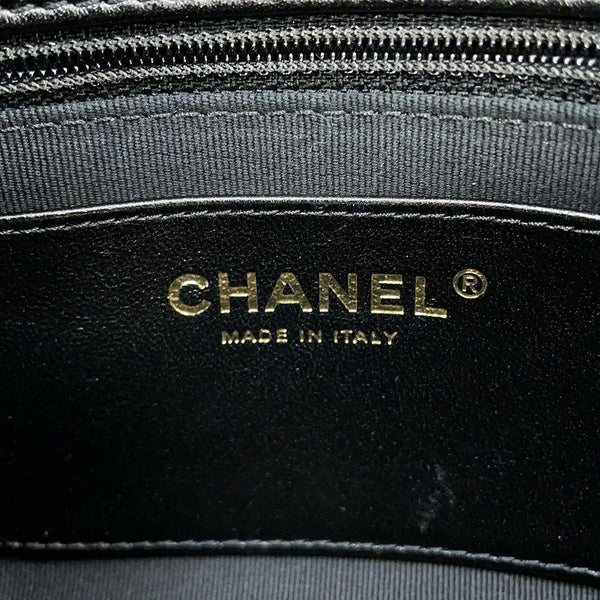 シャネル チェーンショルダーバッグ マトラッセ ココマーク スモール ラムスキン AS3214 CHANEL ワンショルダー 黒