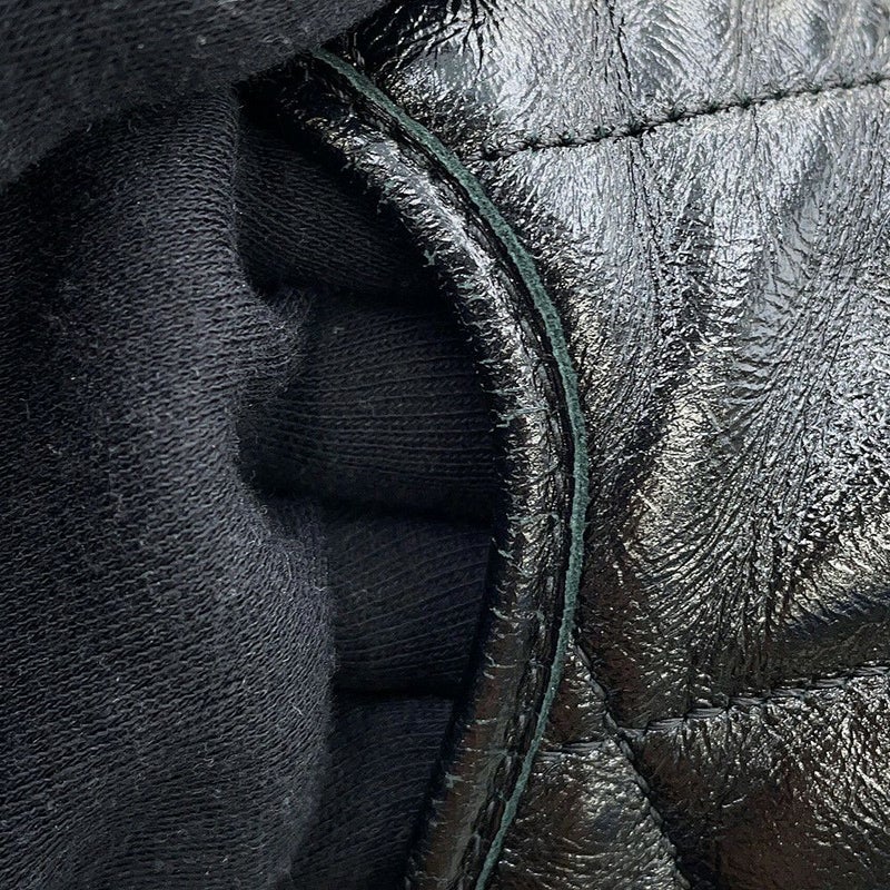 シャネル チェーンショルダーバッグ マトラッセ ココマーク ホーボーバッグ シャイニーラムスキン AS4922 CHANEL ワンショルダー 黒