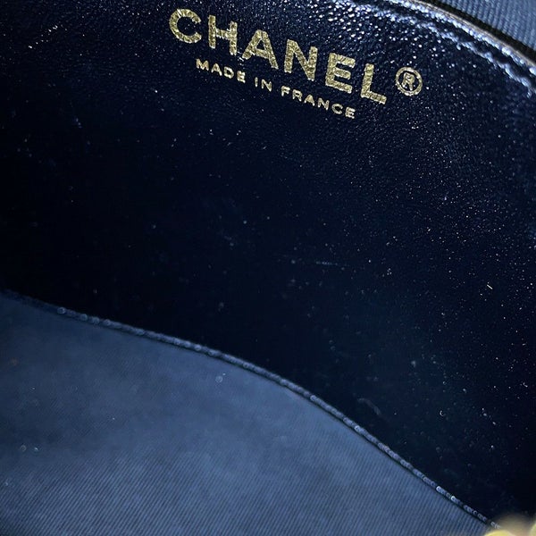 シャネル チェーンショルダーバッグ マトラッセ ココマーク ホーボーバッグ シャイニーラムスキン AS4922 CHANEL ワンショルダー 黒