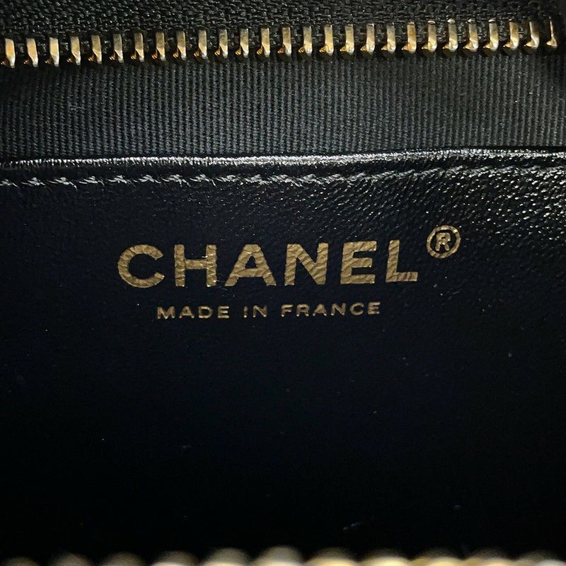 シャネル チェーンショルダーバッグ マトラッセ ココマーク ホーボーバッグ シャイニーラムスキン AS4922 CHANEL ワンショルダー 黒