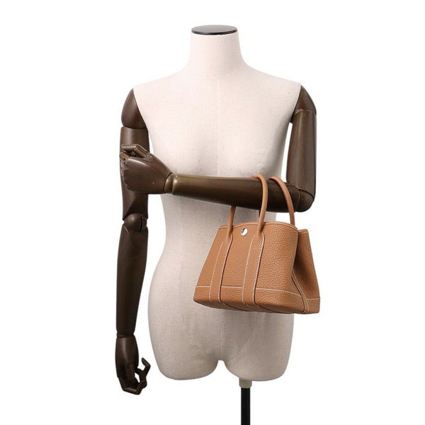 エルメス トートバッグ ネオ・ガーデン 23 ガーデンパーティ ゴールド/シルバー金具 ネゴンダ K刻印