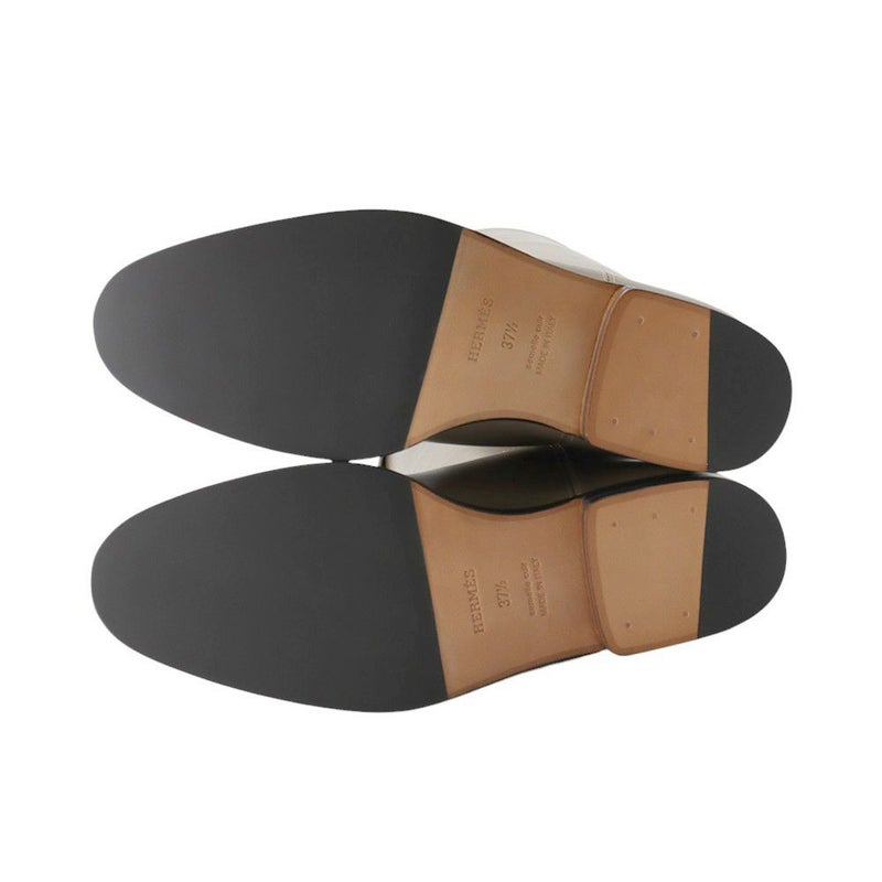 エルメス ブーツ ジャンピング レザー レディースサイズ37 1/2 HERMES ショートブーツ