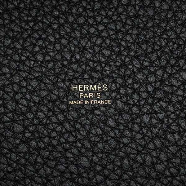 エルメス ハンドバッグ ピコタンロックPM ブラック/ゴールド金具 トリヨンクレマンス K刻印 黒