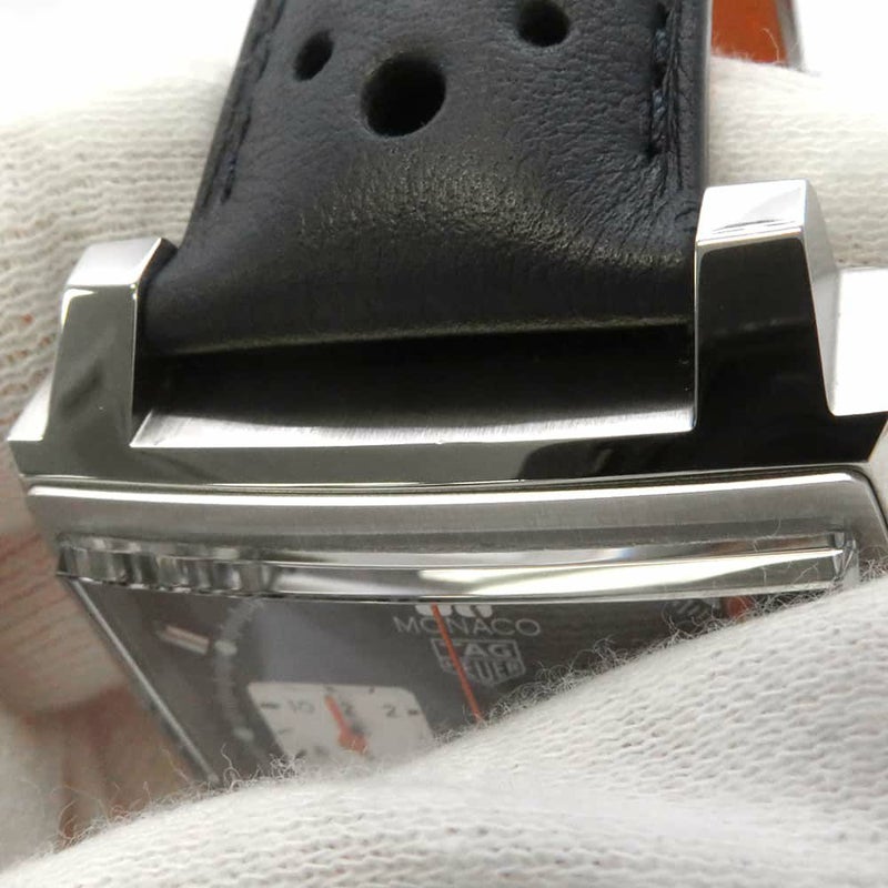 タグホイヤー モナコ クロノグラフ ガルフ CBL2115.FC6494 TAG Heuer 腕時計 ネイビー文字盤