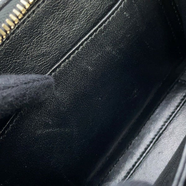 シャネル チェーンショルダーバッグ CCフィリグリー バニティバッグ キャビアスキン A93343 CHANEL 黒