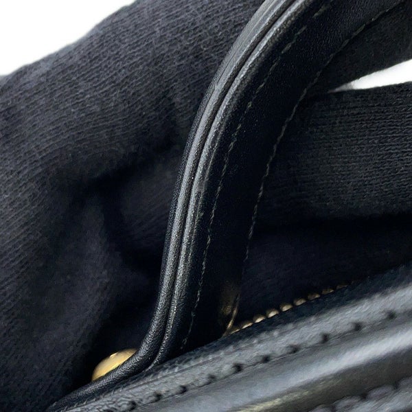 シャネル チェーンショルダーバッグ CCフィリグリー バニティバッグ キャビアスキン A93343 CHANEL 黒