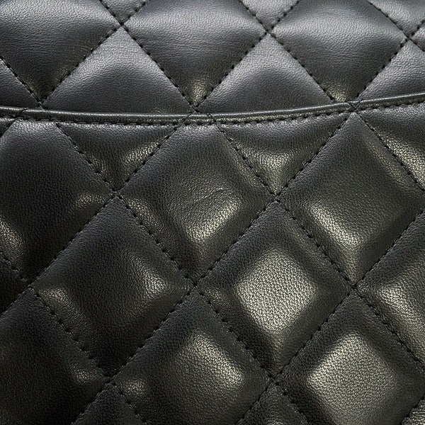 シャネル チェーンショルダーバッグ マトラッセ30 ラムスキン ココマーク A58600 CHANEL バッグ 黒