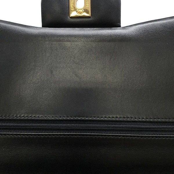 シャネル チェーンショルダーバッグ マトラッセ30 ラムスキン ココマーク A58600 CHANEL バッグ 黒