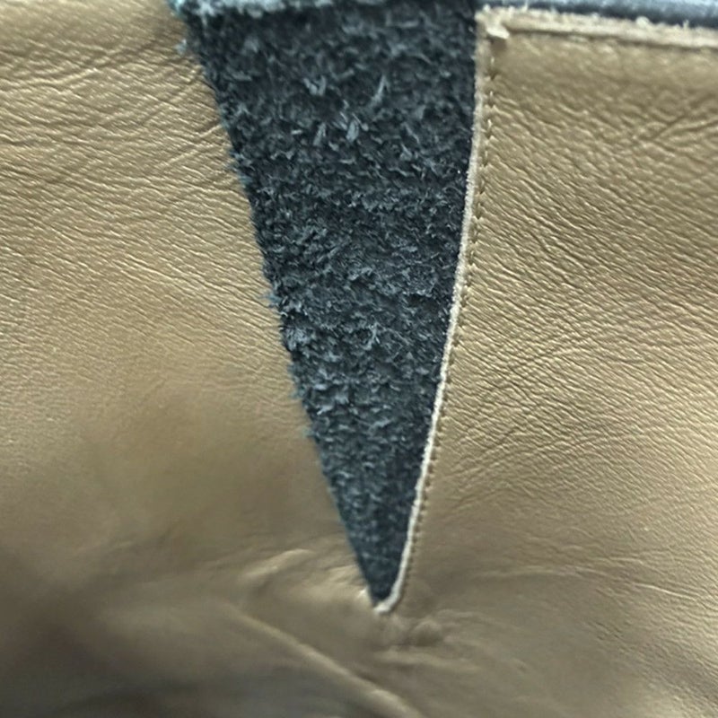 エルメス ブーツ サンジェルマン カーフレザー レディースサイズ36 HERMES 靴 黒