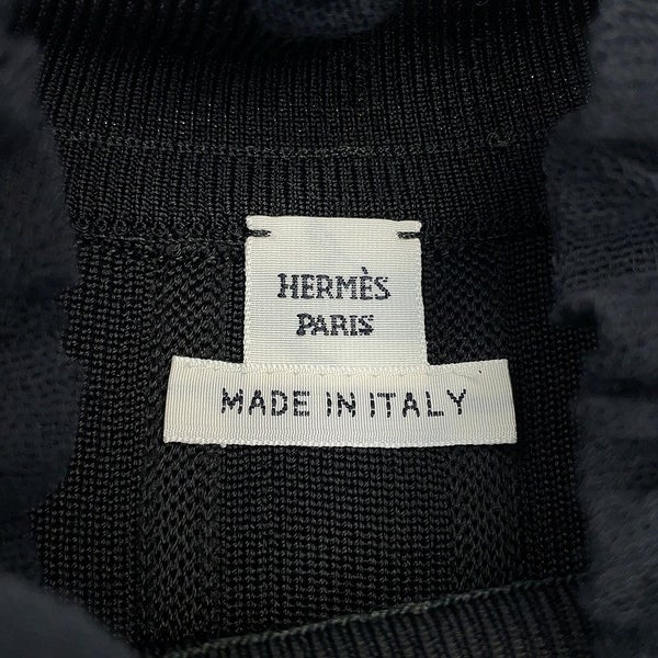 エルメス ニット ロングスリーブ レディースサイズ36 HERMES トップス 黒