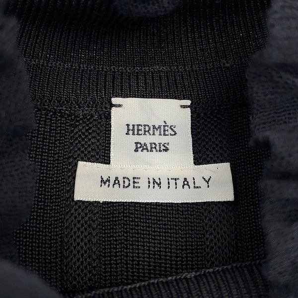 エルメス ニット ロングスリーブ レディースサイズ36 HERMES トップス 黒