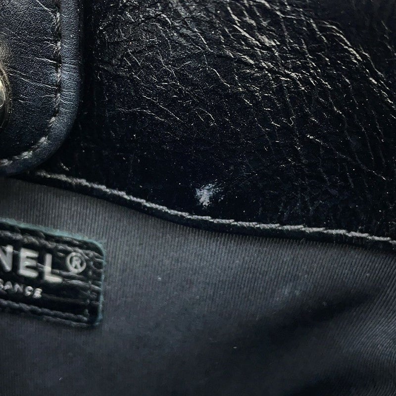 シャネル ショルダーバッグ バケット ココマーク マトラッセ CHANEL 黒