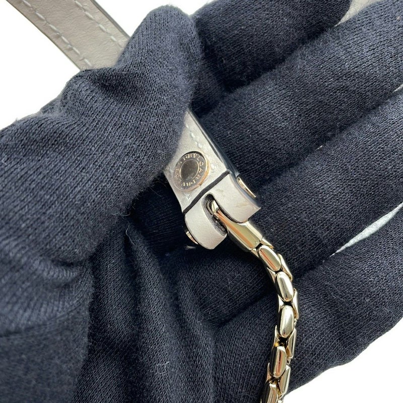 ブルガリ ハンドバッグ セルペンティ フォーエバー トップハンドル S カーフレザー 29072 BVLGARI 2way 白