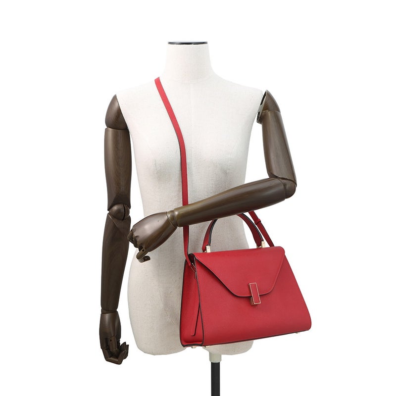 ヴァレクストラ ハンドバッグ イジィデ ミディアム WBES0056028LOC99PTG 2way レッド