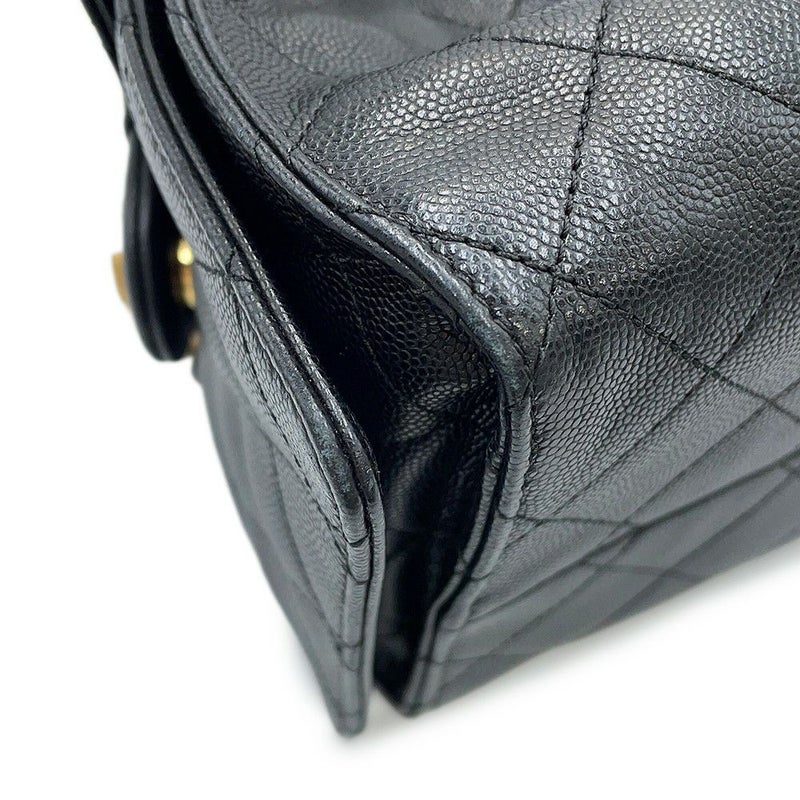 シャネル チェーンショルダーバッグ ココマーク CHANEL25 スモール キャビアスキン AS5293 CHANEL 黒