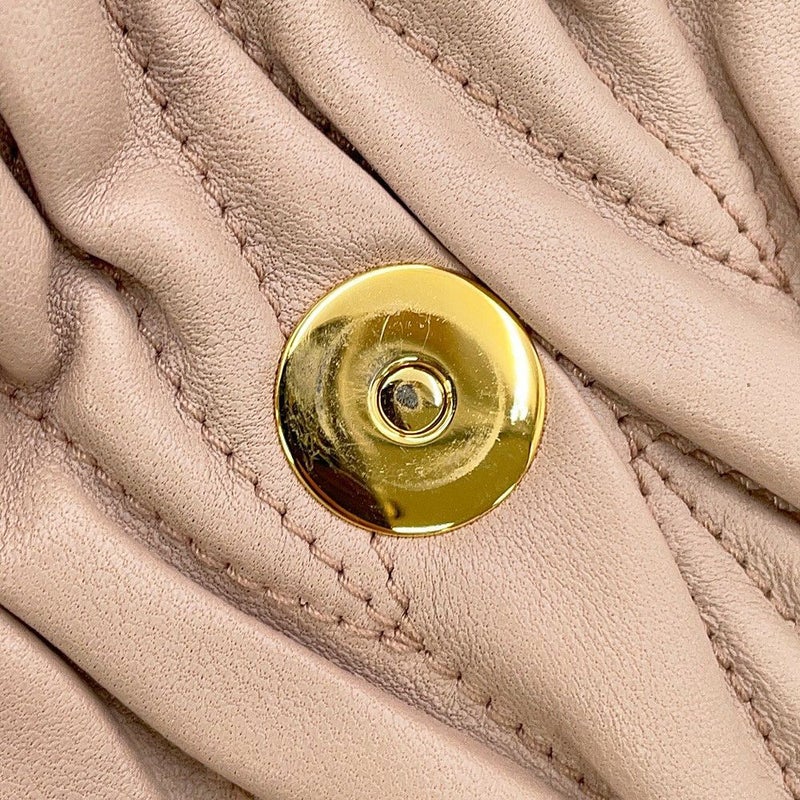 ミュウミュウ ショルダーバッグ マテラッセ クラッチ レザー RP0357 MIUMIU 2way