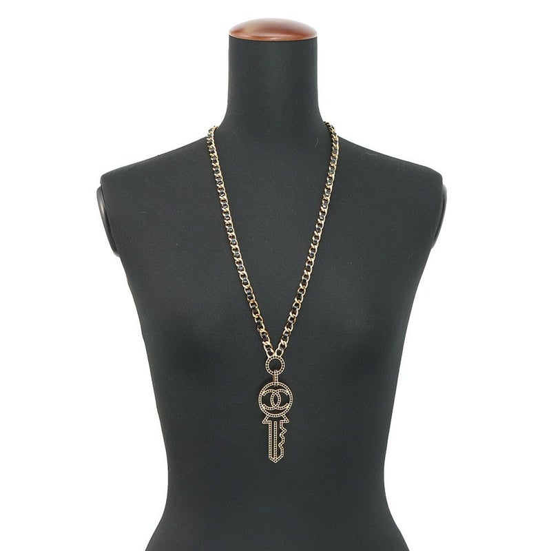 シャネル ネックレス ココマーク キーモチーフ B17A CHANEL アクセサリー