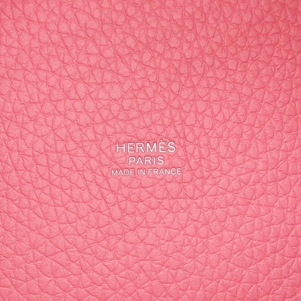 エルメス ハンドバッグ ピコタンロックPM ローズアザレ/シルバー金具 トリヨンクレマンス W刻印