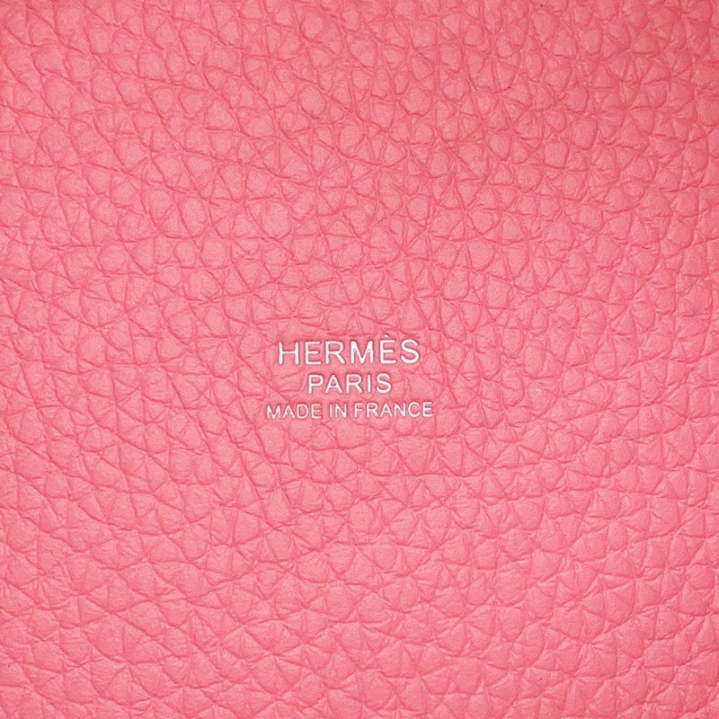 エルメス ハンドバッグ ピコタンロックPM ローズアザレ/シルバー金具 トリヨンクレマンス W刻印