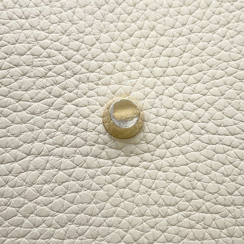 エルメス ハンドバッグ ピコタンロックGM ベトン/ゴールド金具 トリヨンクレマンス C刻印